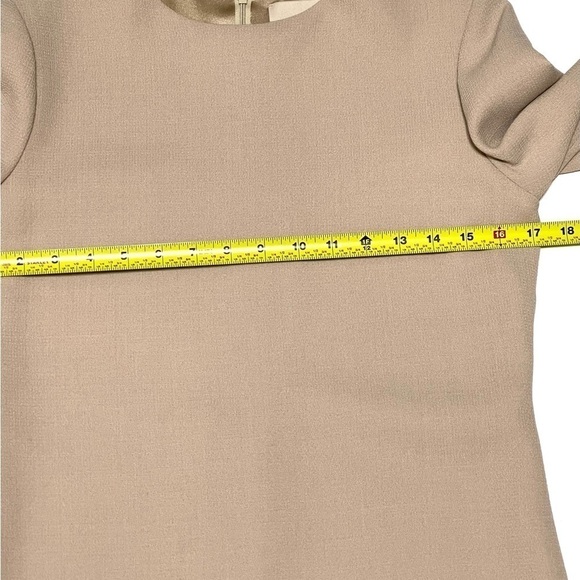 Olivine Gabbro Woman Long Sleeve Neutral Evening Dress Size 8 - Picture 11 of 16